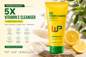 Crema Facial Blanqueadora Coreana con Vitamina C de Wonder Products, 100g |   Crema Hidratante Orgánica - Product Image 3