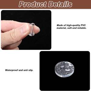 <span class=keywords><strong>Ruban</strong></span> <span class=keywords><strong>adhésif</strong></span> en acrylique <span class=keywords><strong>double</strong></span> <span class=keywords><strong>face</strong></span>, transparent, silencieux, non marquant, imperméable, découpé à la forme, <span class=keywords><strong>pour</strong></span> dessus de table en verre |   Vente en gros - Product Image 2