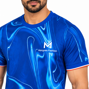Camiseta de Fútbol Sublimada Personalizada de Alta Calidad, 100% Poliéster, Diseño Personalizado, Uniforme de Fútbol para Equipos, Servicio OEM para Clubes, Venta al Por Mayor - Product Image 5