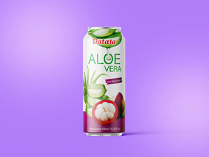 Bebida de Aloe Vera Recién Exprimida al Por Mayor, 500 ml, con Sabor a Mangostán, Alta Pureza 80%, Calidad Premium, Fábrica de Vietnam - Product Image 1