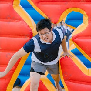 Electric Air Pump <b>Inflatable</b> Wall <b>Game</b> Team Building Uv Printing Viet Nam Greater Than 12 ft Events festivals - Product Image 3