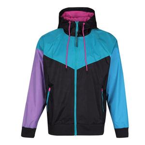 2024 personnalisé hommes veste d'hiver blanc solide Polyester coupe-vent capuche brodé Style formel fermeture éclair OEM Service disponible - Product Image 2