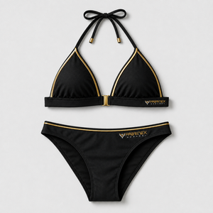 2026 Sublimation Beach Women Sexy <b>String</b> 2 Piece <b>Bikini</b> Set Cheeky Halter Swimsuit <b>Bikini</b> Wear Front - Product Image 6