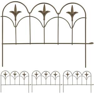 Best Arrival Modern Retro Metal Lawn <b>Border</b> Edging Outdoor Garden Iron Ornament with Stylish Landscape Design - Product Image 6
