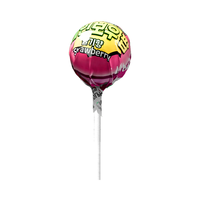 Sucettes roses 15g saveur fruitée en forme de boule, emballage en vrac, 720 par carton, durée de conservation de 24 mois, pour une collation amusante