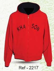 Sudaderas con capucha de lana de poliéster en blanco unisex de gran tamaño personalizadas al por mayor sudaderas de rizo para hombre con serigrafía abullonada suministro ODM - Product Image 2