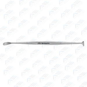 Dissecteur d'amygdale 215 mm (8.12 ") à double extrémité avec instrument médical en acier inoxydable réutilisable non stérile de 6 mm de largeur - Product Image 6