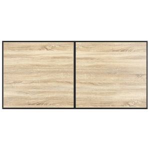 Tavolo da Pranzo in Rovere Nero con Effetto Venatura del Legno - Product Image 4
