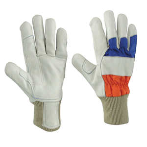 Gants de travail et de sécurité en cuir de chèvre grainé, avec protection du pouce, pour la conduite, le jardinage, pour hommes et femmes - Product Image 6