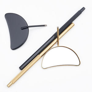 Miroir croissant portable personnalisé en acier inoxydable, outil professionnel multifonctionnel pour extensions de cils, léger (50g) pour la vérification - Product Image 6