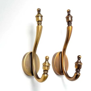 Awesome Brass Home Storage Hook Kitchen Wall <b>Hanger</b> Gold Finished <b>Keys</b> Hook Drill Installation Bedroom Bathroom Use Hotel Office - Product Image 2