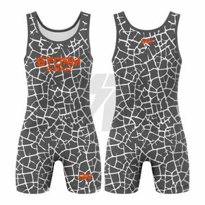 Factory Made <b>Wrestling</b> <b>Singlet</b> for Men with Lightweight Moisture Wicking Fabric and High Elasticity Fit for Training Men <b>Singlet</b> - Product Image 3