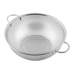 Classic Stainless Steel <b>Colander</b> For Pasta Draining Vegetable Washing And Fruit Rinsing With Deep Practical Bowl - Product Image 3
