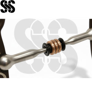 Nuevo Producto de Vendedor Confiable, Hecho en Pakistán, Servicio OEM ODM, Mejor Precio, Montura Española de Acero Inoxidable para Caballos de Trabajo Pesado - Product Image 3