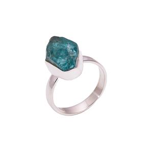 Sky Apatite <b>Ring</b> Handmade Jewelry Solid 925 Sterling Silver Wholesale Custom Jewelry Suppliers Gemstone <b>Rings</b> - Product Image 1
