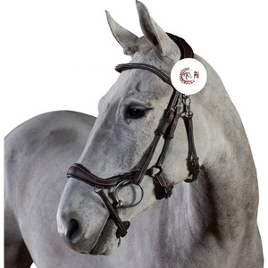 Alta calidad visón suave comodidad acolchado cuero doma brida caballo productos - Product Image 3