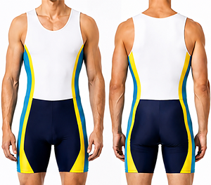 Unisex Rowing Unisuit Ropa de remo de alta elasticidad para entrenamiento y carreras - Product Image 1