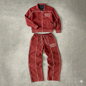 Rexfit Sports Mens <b>Lightweight</b> Windproof Nylon Sweatsuit 3M Reflective <b>Jacket</b> and Pants Tracksuit Set Wholesale - Product Image 1