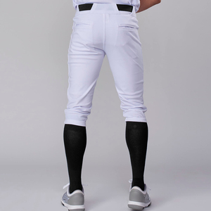 Pantalones de béisbol para hombre adulto con cierre de botones y bolsillos, color rojo, ropa deportiva transpirable, pantalones de béisbol para club o equipo. - Product Image 4