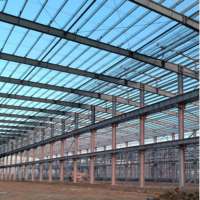 Entrepôt modulaire préfabriqué en structure métallique ZTSS, bâtiment industriel, usine commerciale en structure métallique