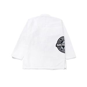 Kimono de Jiu-Jitsu blanc Shoyoroll OEM, Kimono de BJJ brésilien personnalisé, uniforme de Jiu-Jitsu fabriqué en tissu perlé 100% coton, combinaisons de Jiu-Jitsu - Product Image 2