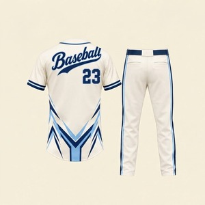 Conjunto de Uniforme de Béisbol Personalizado de Verano, Camiseta de Manga Corta, Pantalones con Letra Frontal, Transpirable, de Secado Rápido, Unisex, Servicio OEM - Product Image 4