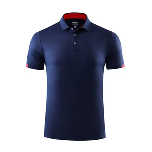 Camiseta de Hombre Personalizada con Cuello Alto Estilo Urbano, Manga Corta, Poliéster/Algodón, Secado Rápido y Transpirable - Product Image 2
