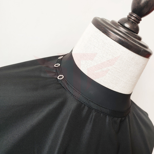 Capa de Peluquería Extra Grande Resistente al Agua, Color Gris Oscuro, Delantal para Salón de Belleza y Barbería - Product Image 3