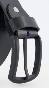 Ceintures pour hommes de luxe personnalisées OEM, cuir véritable de haute qualité avec boucle en alliage de qualité, logo personnalisé pour un style formel, vente en gros - Product Image 2