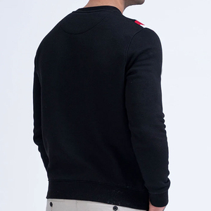 Pull à col rond en molleton 100 % coton pour homme, hiver, anti-rides, séchage rapide, respirant et écologique - Product Image 4