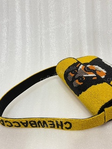 Sac à bandoulière de luxe pour femme, motif visage de chien perlé, sac de soirée indien entièrement fait main, qualité export, accessoire de mode mondial - Product Image 3