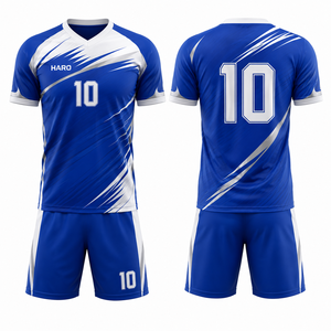 Conjunto de Uniforme de Fútbol Personalizado, Camiseta, Pantalones Cortos y Calcetines Sublimados para Equipos Juveniles, Adultos, Clubes y Academias - Product Image 4