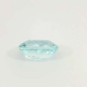 Aguamarina natural de corte ovalado, piedra preciosa suelta de origen brasileño, piedra azul genuina para la fabricación de joyería fina y colección. - Product Image 4