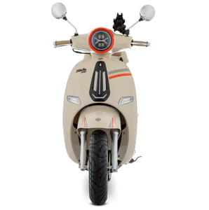 Nouveauté 2026 : Vente en dropshipping de scooters Italika Vitalia 150 Beige avec GPS, 100 % assemblés en usine - Product Image 1