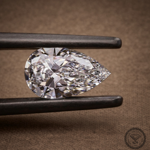 Diamant de laboratoire taille poire 1ct 1.5ct 2ct 3ct, VVS CVD certifié, pierre lâche étincelante en forme de goutte, pour bague de fiançailles personnalisée - Product Image 1
