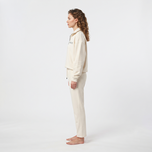 Ensemble de survêtement 2 pièces pour femme, col montant respirant et chaud, coupe ample et ajustée pour le yoga, la course et les activités sportives quotidiennes - Product Image 2