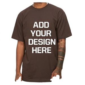 T-shirt surdimensionné personnalisé avec logo, streetwear pour homme, coton, impression en relief, broderie 3D, t-shirt graphique de haute qualité, poids lourd - Product Image 6