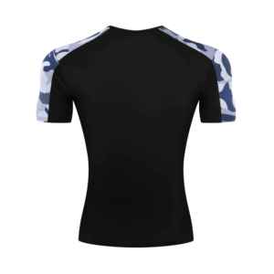 เสื้อคอมเพรสชั่นแขนสั้นลายพรางสำหรับผู้ชาย ทรงเข้ารูป คอกลม สำหรับออกกำลังกาย - Product Image 5