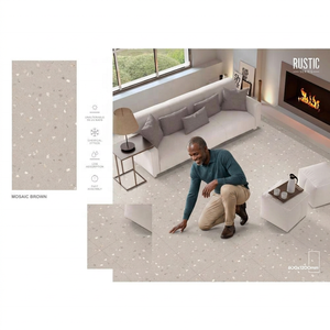 Carreaux de sol en céramique polie Calcutta Gold Nigeria, grès cérame gris mosaïque 600x1200mm (60x120cm) - Product Image 2