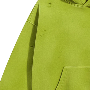 Sudadera con Capucha Desgastada para Hombre, Estilo Urbano, Suave y Duradera, Ajuste Casual - Product Image 6