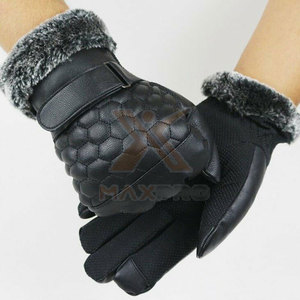 Low MOQ Customizable Leather Winter Outdoor Fashion <b>Gloves</b>-Touchscreen Eco-Friendly & Breathable Best Selling - Product Image 3