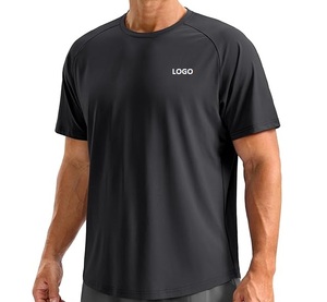 Camiseta Deportiva Rosa Transpirable con Estampado de Secado Rápido para Hombre, Cuello Redondo, Manga Corta, Camiseta Deportiva con Logotipo Personalizado, Top de Entrenamiento - Product Image 6