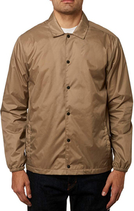 Custom Nylon/Polyester Black <b>Coaches</b> Jackets Men's Black <b>Coaches</b> Jackets Windproof Autumn Wear <b>Coaches</b> Men's Jacket - Product Image 5