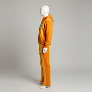 New Tracksuit <b>Men</b> Sportswear Sets Fleece Thick Hoodie Pants Sporting Suit 3D Puff Print Sweatsuits - Product Image 4