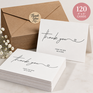 Carte de remerciement personnalisée, emballage de luxe, carte insérée, carte cadeau de mariage, papeterie imprimée pour emballage de marque et client - Product Image 5