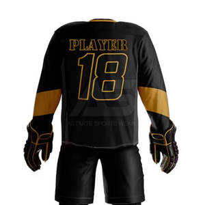 Uniforme de hockey sur glace personnalisé 2026, léger, manches longues, respirant, confortable - Product Image 3