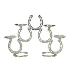 Horse <b>Shoe</b> Style Decorative Candle Jar Stand Heat Resistance - Product Image 5