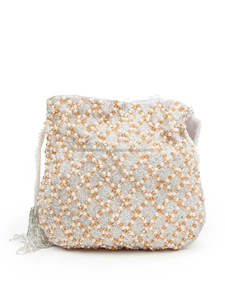 Bolso de mano bordado hecho a mano de diseño único para mujeres y niñas, bolso de fiesta a precio bajo de artesanía de lujo - Product Image 3