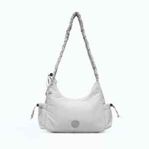 Sac à bandoulière moderne en tissu froissé de qualité supérieure avec fermeture éclair, sangle réglable et espace de rangement organisé - Product Image 3