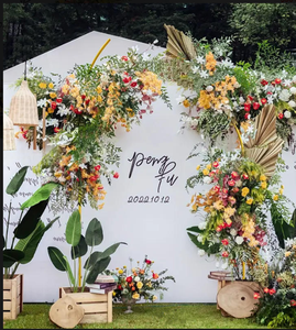 Arco de Boda Portátil de Aleación de Aluminio Reforzado, 7-8 pies de Altura, Estructura de Fondo para Ceremonias en Jardín Exterior, Decoración para Fiestas - Product Image 2